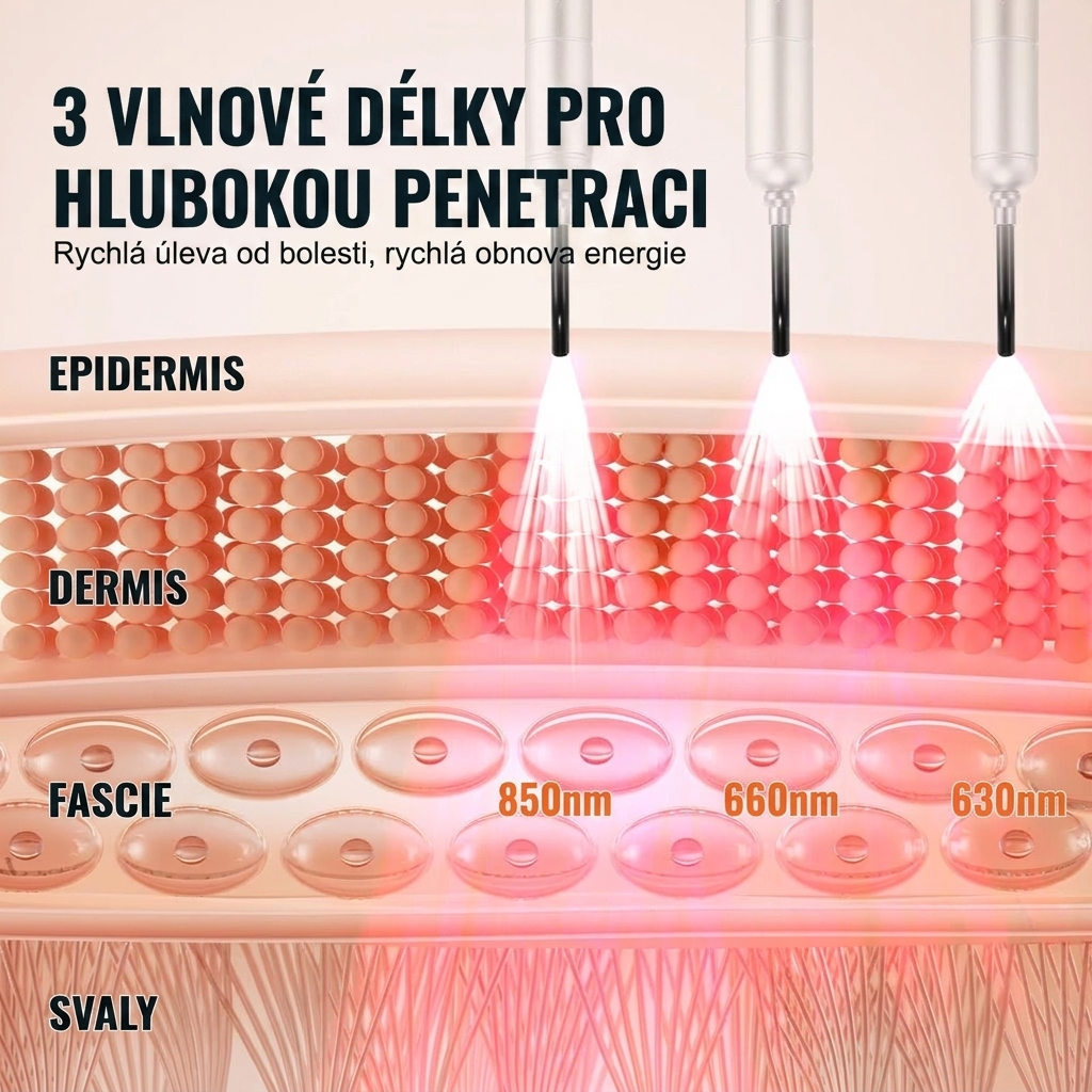 LUMIPAX 3 vlnové délky pro hluboký účinek